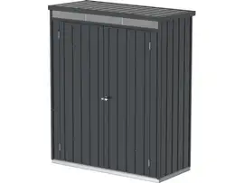 Fonteyn | Palladium Tuinkast Dubbele Deur 152 x 61 cm | Grijs met Grijze Afwerking