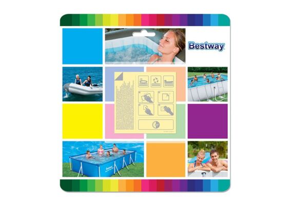 Bestway | Plaksetje Onderwater Reparatie 6,5 x 6,5 cm