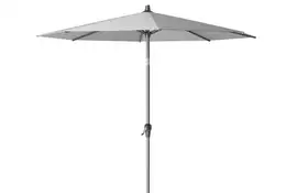 Platinum | Parasol Riva Ø250 cm | Lichtgrijs