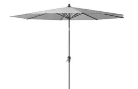 Platinum | Parasol Riva Ø300 cm | Lichtgrijs