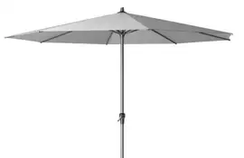 Platinum | Parasol Riva Ø350 cm | Lichtgrijs