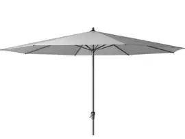 Platinum | Parasol Riva Ø400 cm | Lichtgrijs
