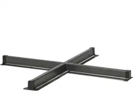 Platinum | Parasolvoet Kruis | Antraciet