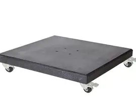Platinum | Parasolvoet Modena XL Graniet met Wielen | 120 kg
