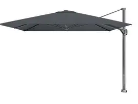 Platinum | Zweefparasol Challenger T¹ Premium 350 x 350 cm | Faded Black