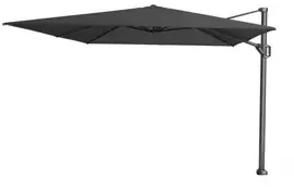 Platinum | Zweefparasol Challenger T¹ Premium 400 x 300 cm | Faded Black