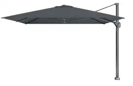 Platinum | Zweefparasol Challenger T¹ Telescoop Premium 350 x 350 cm | Faded Black
