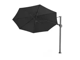 Platinum | Zweefparasol Challenger T² Premium Ø350 cm | Faded Black