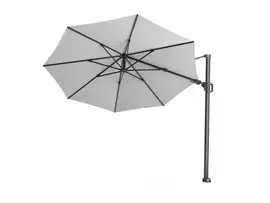Platinum | Zweefparasol Challenger T² Ø350 cm | Wit