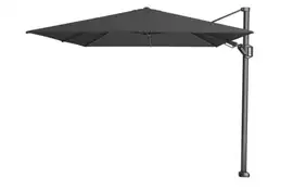 Platinum | Zweefparasol Challenger T² Premium 350 x 260 cm | Faded Black