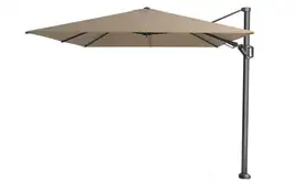 Platinum | Zweefparasol Challenger T² 350 x 260 cm | Taupe