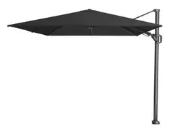 Platinum | Zweefparasol Challenger T² 350 x 260 cm | Black