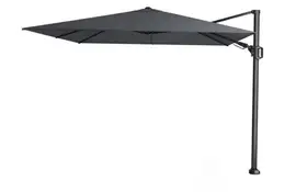 Platinum | Zweefparasol Challenger T² 300 x 300 cm | Antraciet