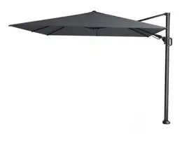 Platinum | Zweefparasol Challenger T² 300 x 300 cm | Antraciet