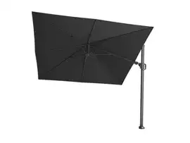 Platinum | Zweefparasol Challenger T² Premium 300 x 300 cm | Faded Black