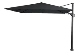 Platinum | Zweefparasol Challenger T² Premium 300 x 300 cm | Jet Black