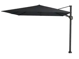 Platinum | Zweefparasol Challenger T² Premium 300 x 300 cm | Jet Black