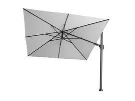 Platinum | Zweefparasol Challenger T² 300 x 300 cm | Wit