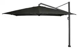 Platinum | Zweefparasol Icon Premium 400 x 300 cm | Faded Black