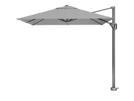 Platinum | Zweefparasol Voyager T¹ 250 x 250 cm | Lichtgrijs