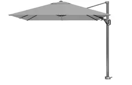 Platinum | Zweefparasol Voyager T² 270 x 270 cm | Lichtgrijs