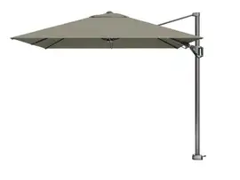 Platinum | Zweefparasol Voyager T² 270 x 270 cm | Taupe