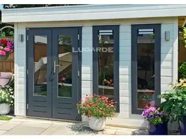 Lugarde | Luxe tuinhuis platdak PR2