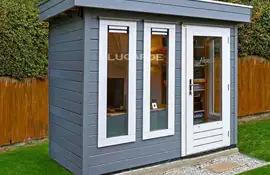 Lugarde | Compact tuinhuis platdak PR44