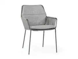 SUNS | Tuinstoel Punta | MRG | CG | Light Anthracite Mixed Weave