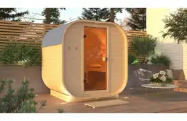 Karibu | Barrelsauna Quadro 1