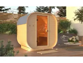 Karibu | Barrelsauna Quadro 1