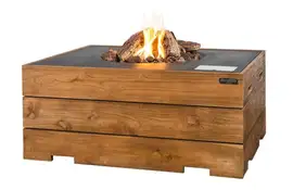 Happy Cocooning | Terrashaard Rechthoek | Teakhout Antraciet