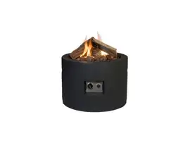 Happy Cocooning | Terrashaard Rond | Zwart