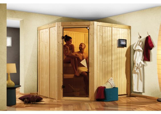 Karibu | Siirin Sauna | Bronzeglas Deur