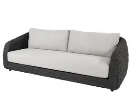 4 Seasons Outdoor | Loungebank Saint-Tropez 3-zits