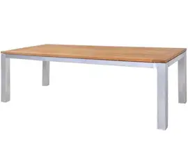 SUNS | Tuintafel 240 x 100 cm | Wit