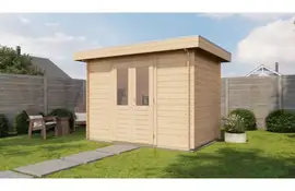 Lugarde Select Blokhut Nijmegen 300x200cm - Onbehandeld