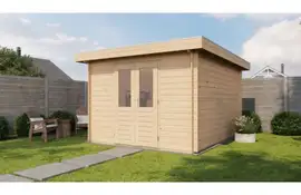 Lugarde Select Blokhut Barneveld 300x400cm - Onbehandeld