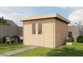 Lugarde Select Blokhut Barneveld 300x400cm - Onbehandeld