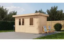 Lugarde Select Blokhut Doetinchem 400x200cm - Onbehandeld