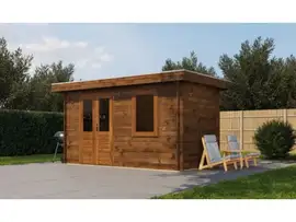 Lugarde Select | Tuinhuis Doetinchem 400 x 200 | Keteldruk Bruin