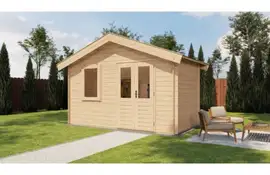 Lugarde Select Blokhut Rhenen 400x200cm - Onbehandeld
