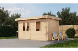 Lugarde Select Blokhut Veenendaal 400x250cm - Onbehandeld