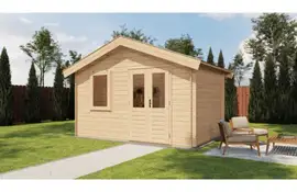 Lugarde Select Blokhut Wijhe 400x250cm - Onbehandeld