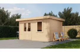 Lugarde Select Blokhut Renkum 400x300cm - Onbehandeld