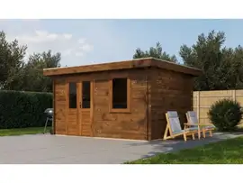 Lugarde Select | Tuinhuis Renkum 400 x 300 | Keteldruk Bruin