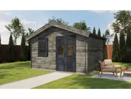 Lugarde Select | Tuinhuis Brummen 400 x 300 | Keteldruk Grijs
