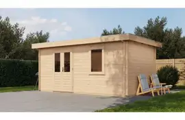 Lugarde Select Blokhut Zevenaar 500x300cm - Onbehandeld