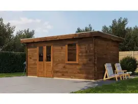 Lugarde Select | Tuinhuis Zevenaar 500 x 300 | Keteldruk Bruin
