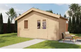 Lugarde Select Blokhut Wolfheze 500x300cm - Onbehandeld